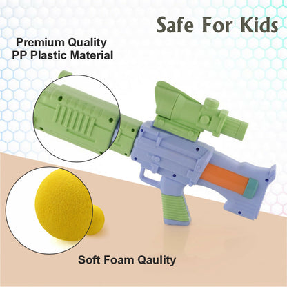 Side view of Aditi Space Explorer Pneumatic Gun showing details