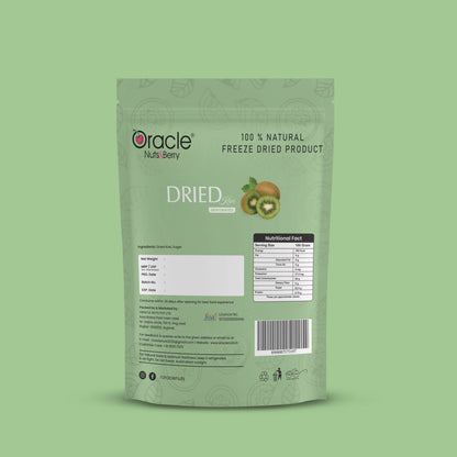 Oracle Dried Kiwi Dehydrated Fruit Snack 250gm Pack Made from Natural Kiwi Slices