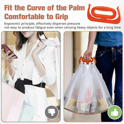 Heavy Duty Grocery Bag Carry Handle Grip Holder (Pack of 1)
