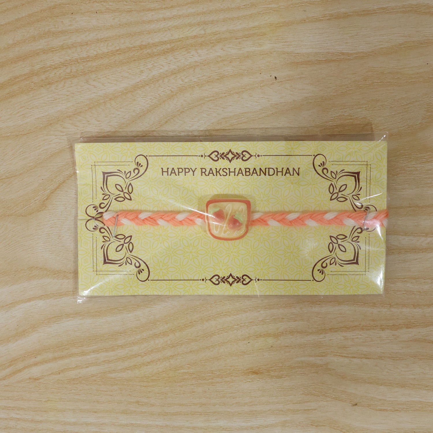 Strawberry Toast Rakhi Fun & Unique Design for Kids & Bhai (5pcs)