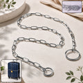 Heavy Duty Steel Luggage Lock Chain – 67 Inch Anti-Theft Travel Security