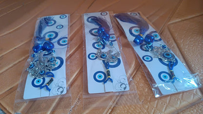 Metal Evil Eye Wind Chime Bells (Mix Design / 1 Pc)