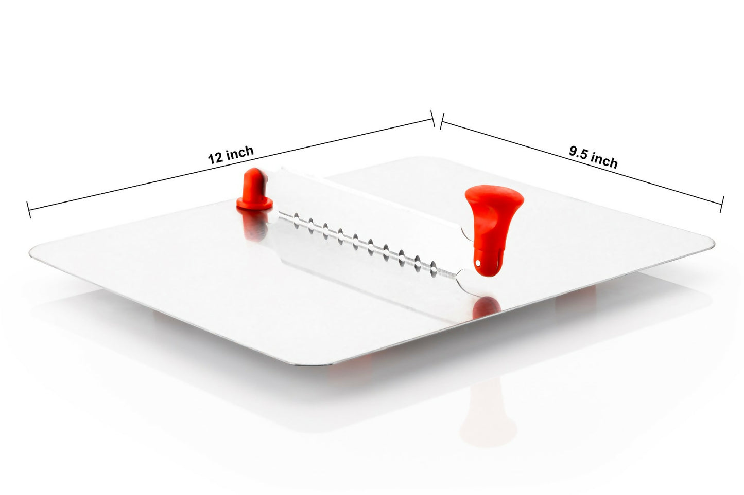 Stainless steel vegetable cutter with ergonomic handle
