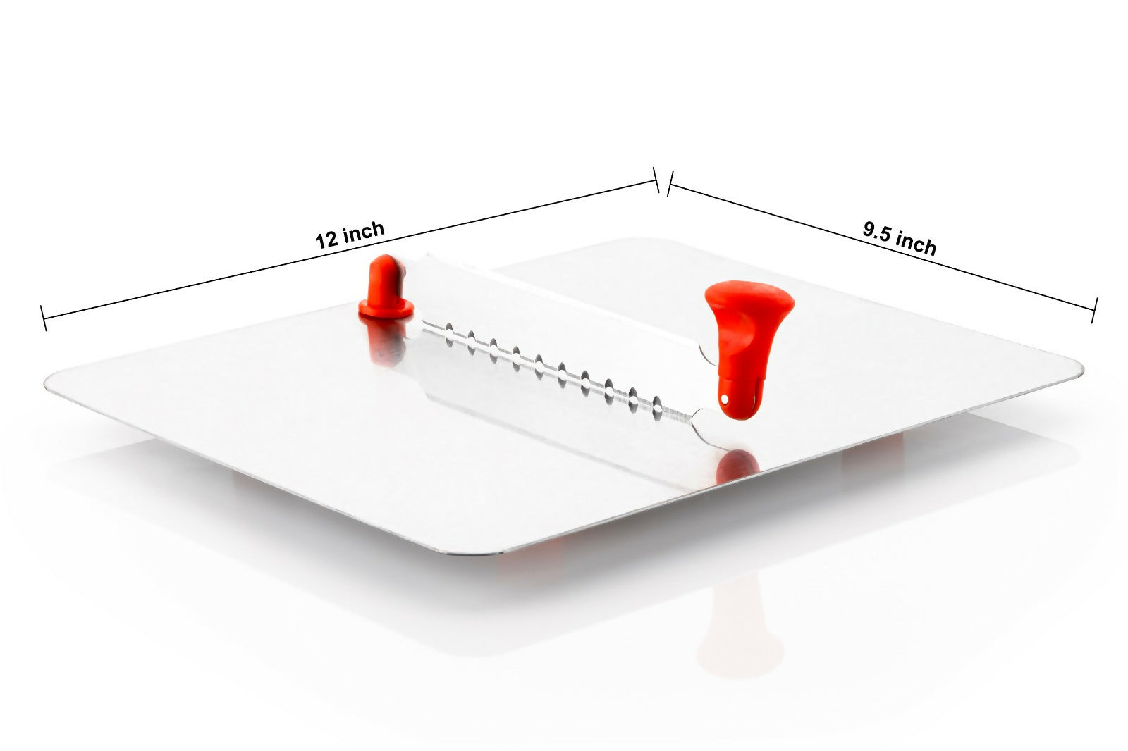 Stainless steel vegetable cutter with ergonomic handle