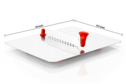 Stainless steel vegetable cutter with ergonomic handle