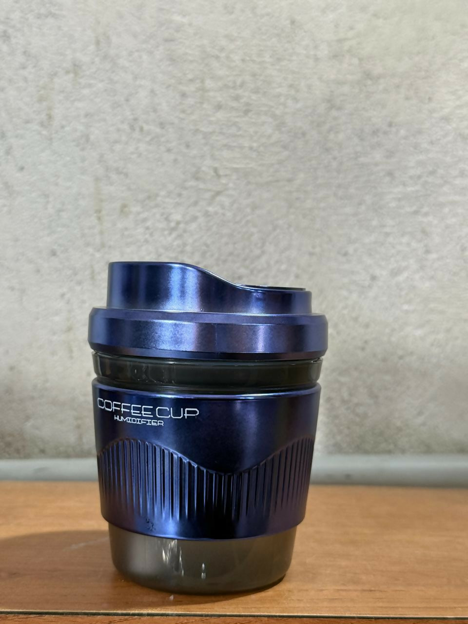 USB Coffee Cup Mini Humidifier 200ml Portable Cool Mist for Car & Desk