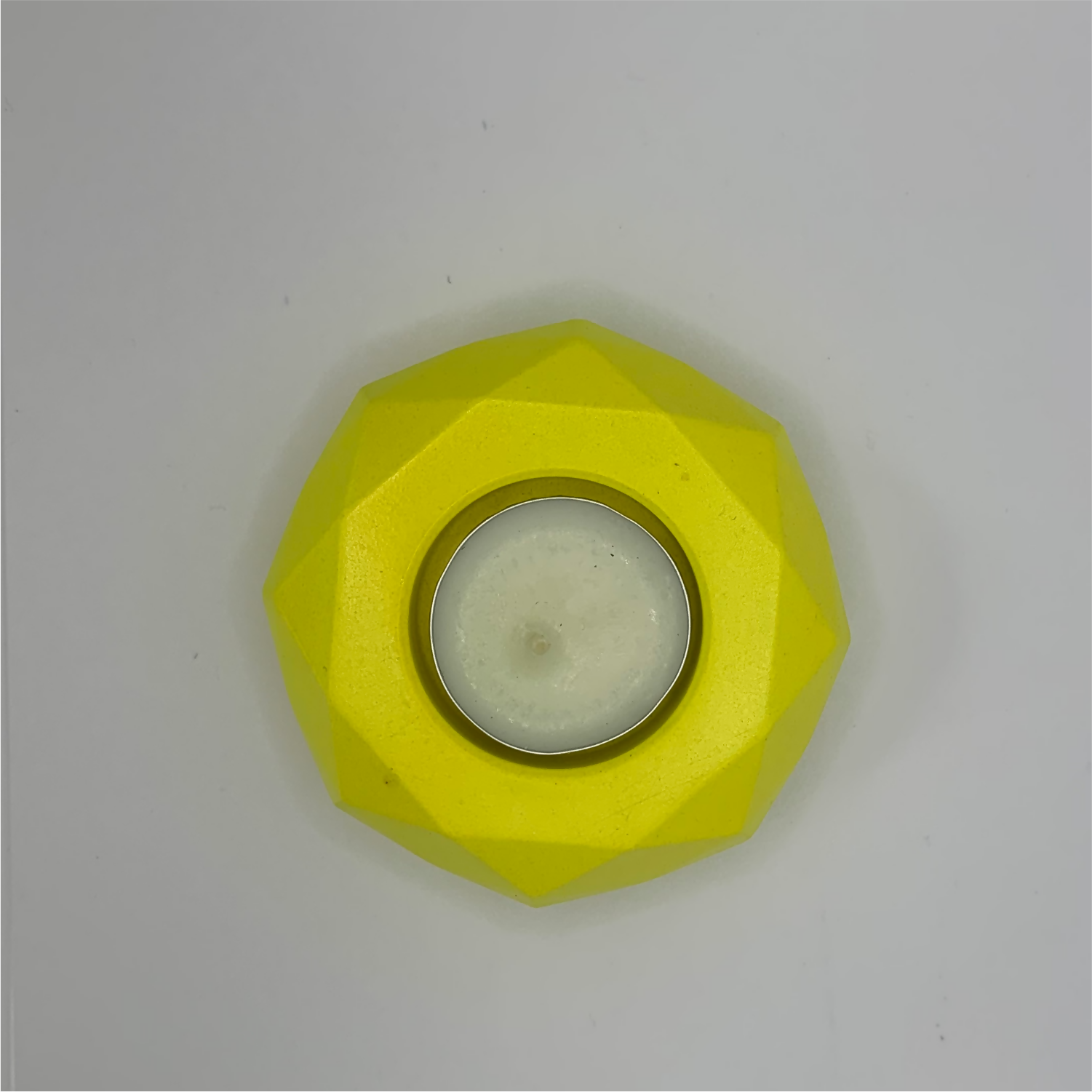 Diamond Diya yellow tealight candle Elegant Home Decor Handmade