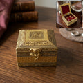 Golden Storage Box – Elegant Antiques for Gift & Home Decor
