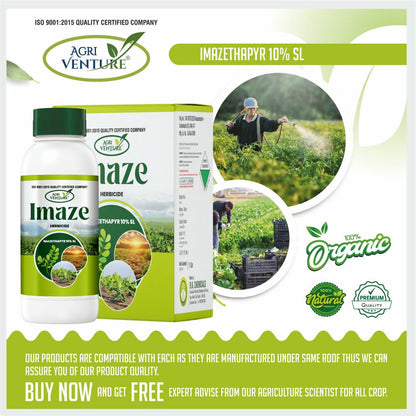 AgriVenture IMAZE ( Imazethapyr 10% SL ) (1000Ml)