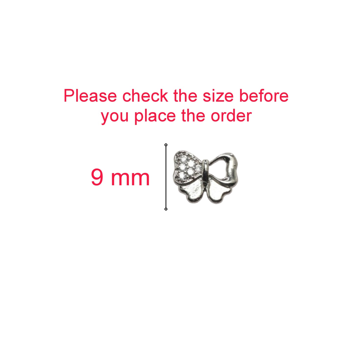 Anti Tarnish AD Bow Stud Earrings - Daily Wear Jewelry for women and girls