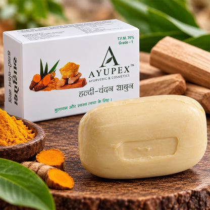 Turmeric Chandan Herbal Soap – Natural Skin Brightening Benefits