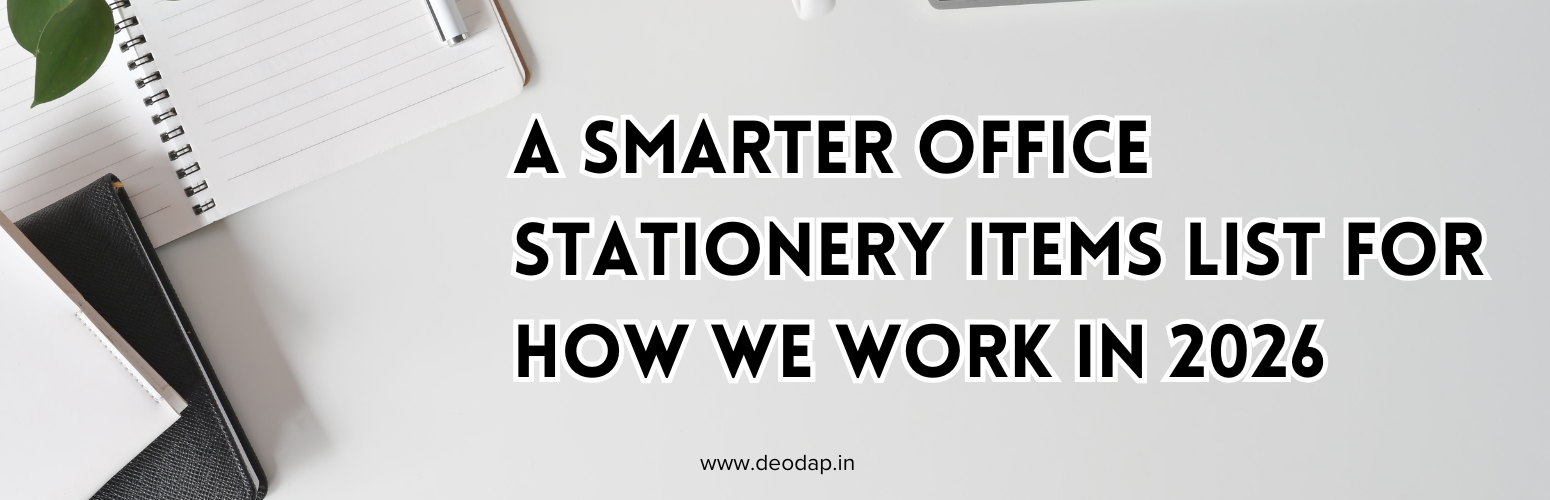 A Smarter Office Stationery Items List for How We Work in 2026