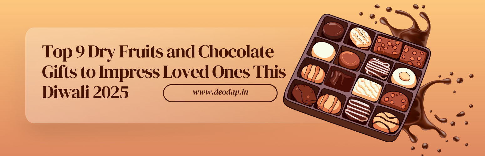 Top 9 Dry Fruits and Chocolate Gifts to Impress Loved Ones This Diwali 2025