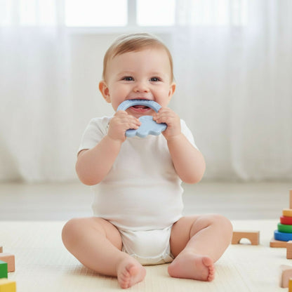 Ring Rhino Shaped baby Teether