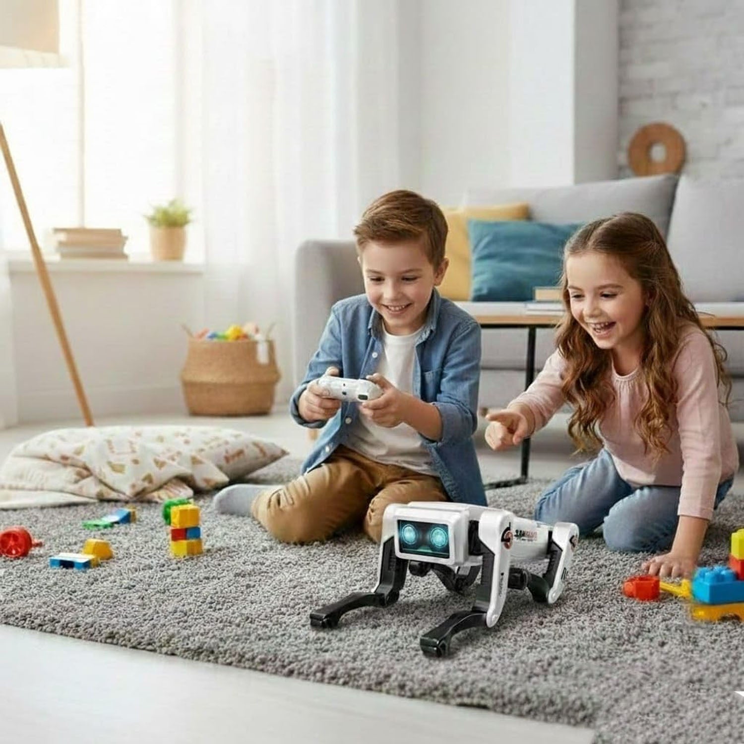Robotic Dog Toy performing tricks