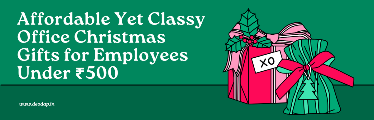Affordable Yet Classy Office Christmas Gifts for Employees Under ₹500