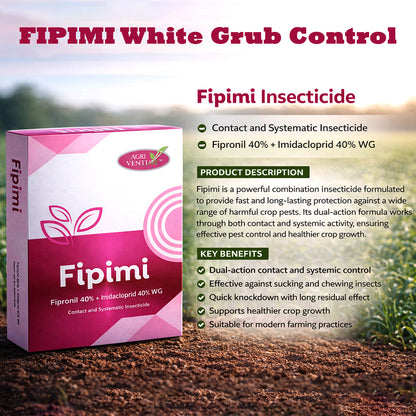 Agriventure Fipronil Imidacloprid insecticide product on display