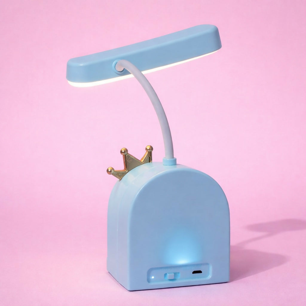 Cute Bunny Night Lamp on study table in child’s room