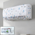 AC Dust Cover, Waterproof Folding Split AC Protector | Velvet Wheels