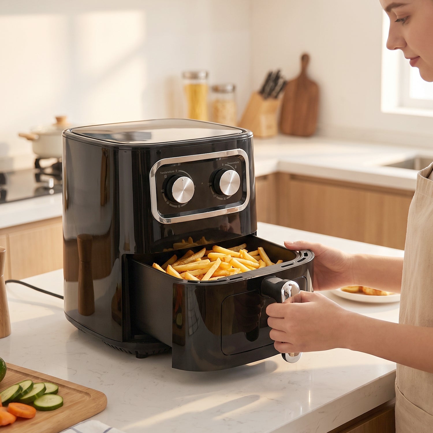 Sutai Air Fryer Oven 15 Litre 2400W Large Capacity Oil Free for Family (1 Pc) view 3