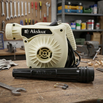 Portable electric dust blower for home use
