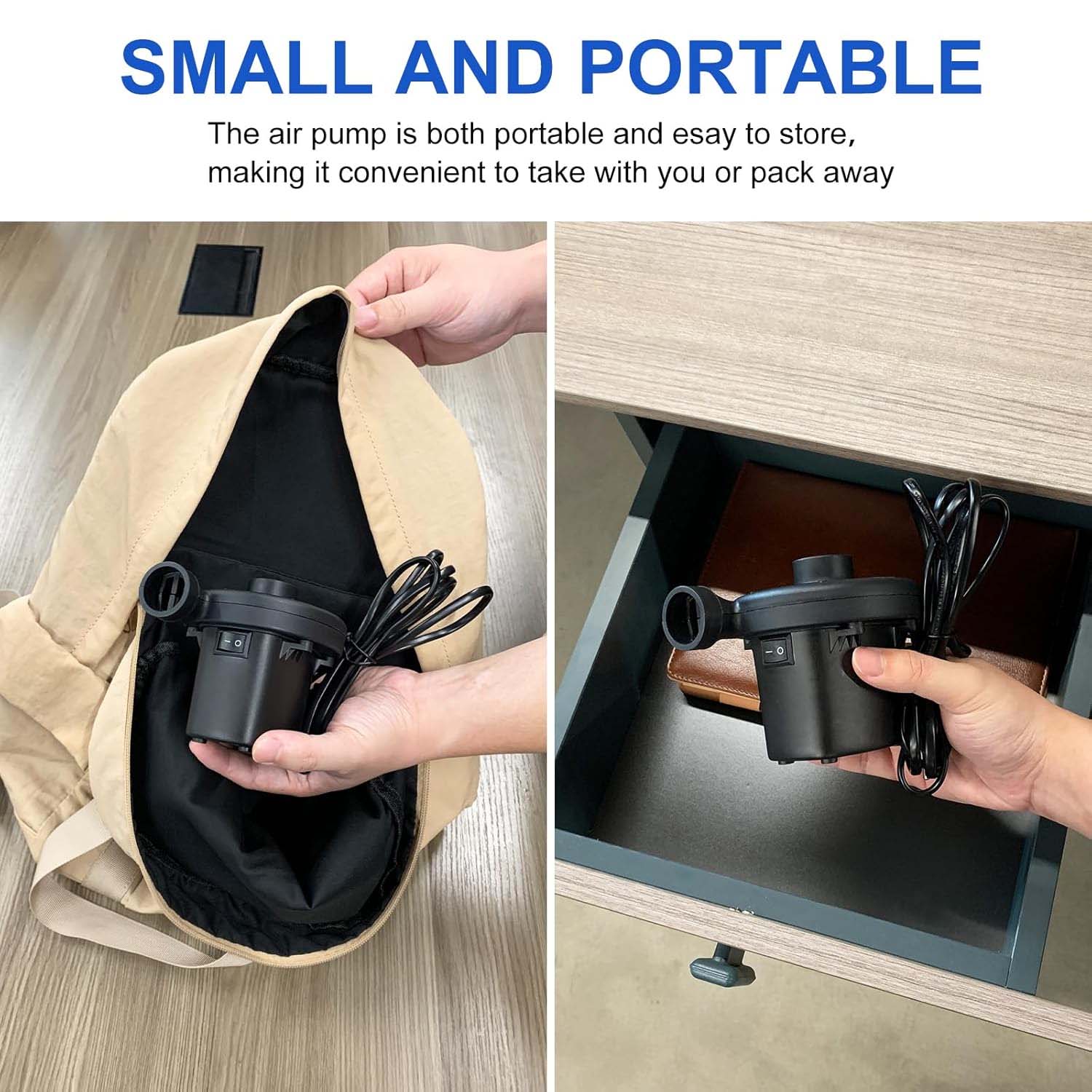 બોલ માટે 9080 ઇલેક્ટ્રિક એર પંપ, બલૂન (3 નોઝલ)