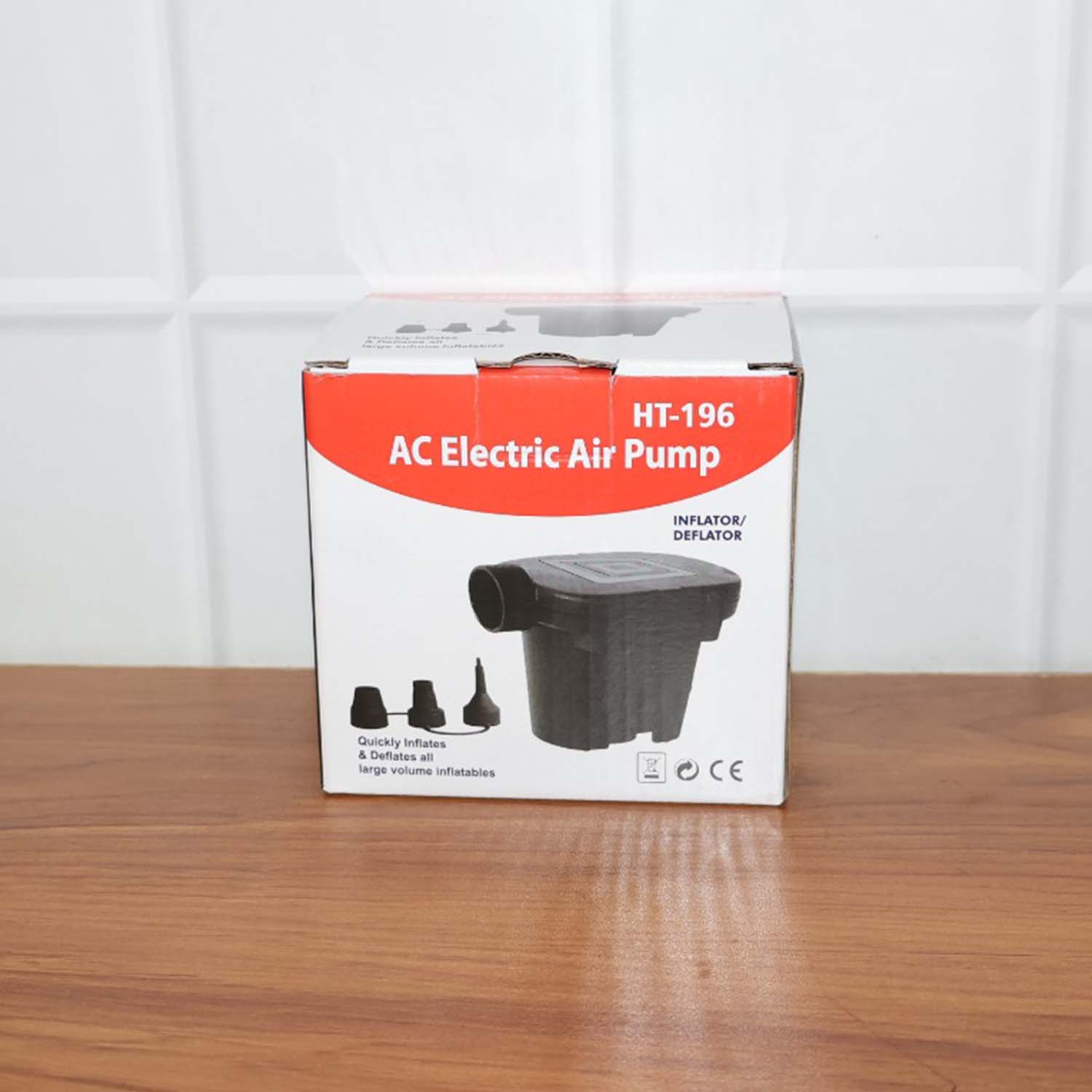 બોલ માટે 9080 ઇલેક્ટ્રિક એર પંપ, બલૂન (3 નોઝલ)