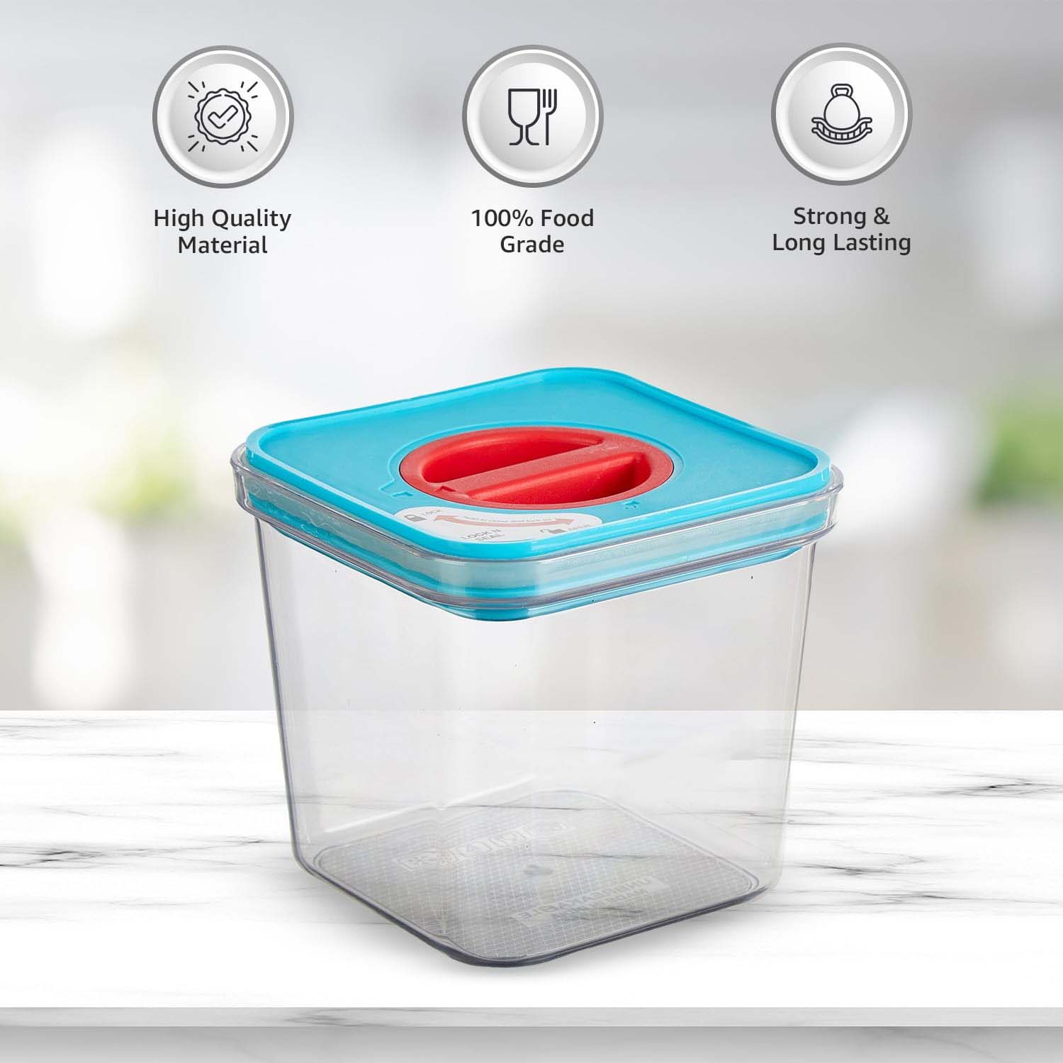 Lock & Seal Airtight Food Storage Container (Approx. 1000 ml)