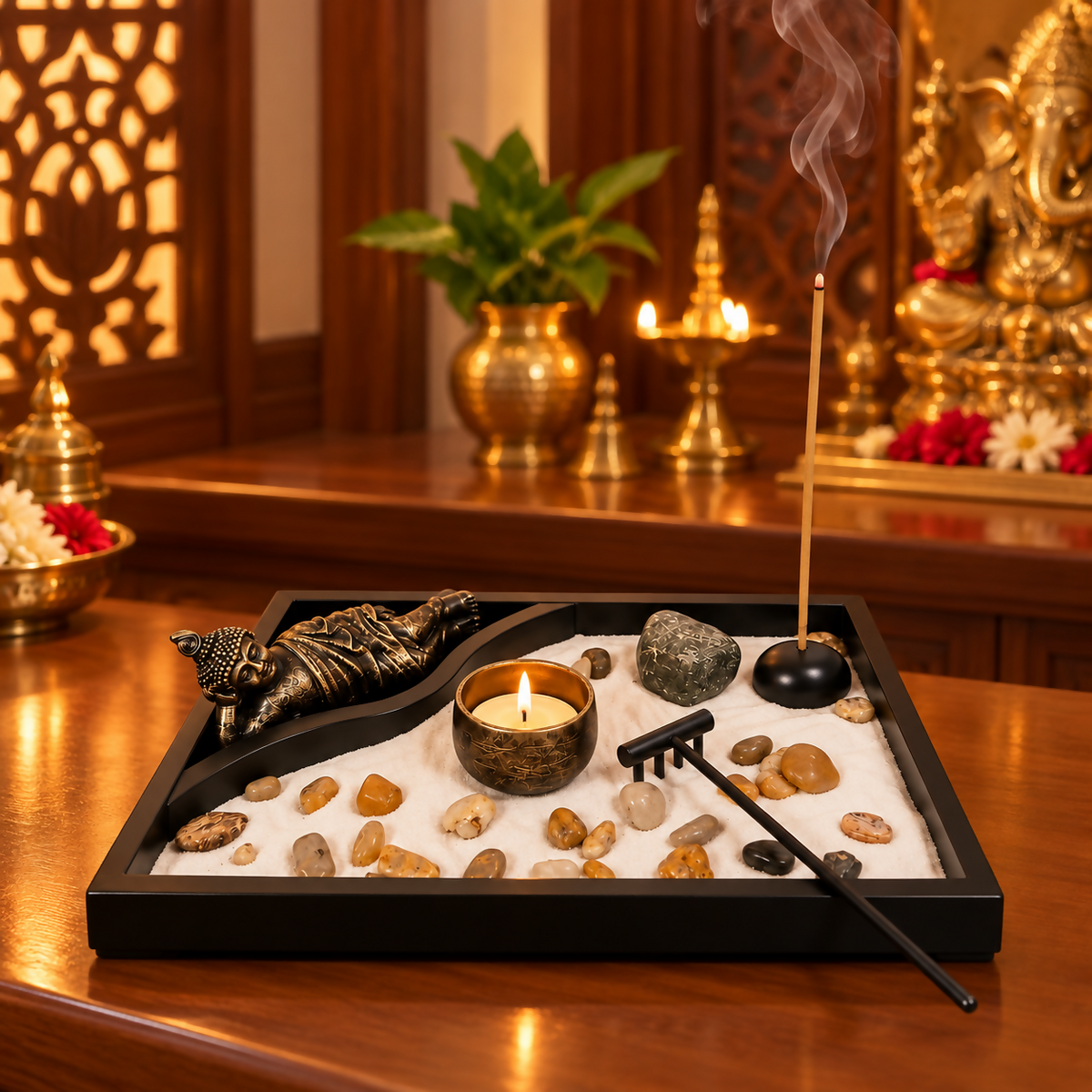 Zen Incense Garden Shrine