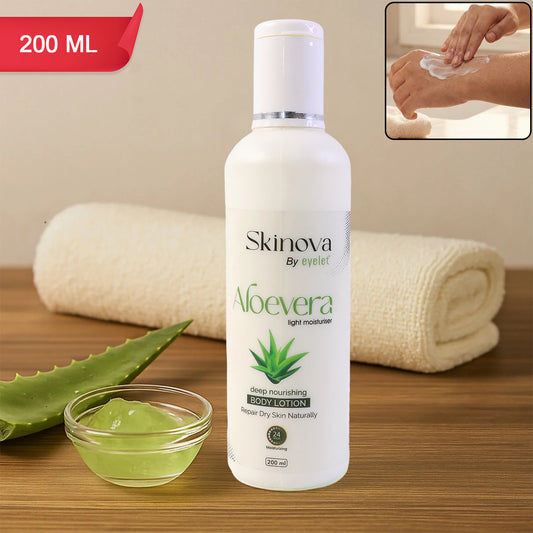 Eyelet Aloe Vera Body Lotion 200ml – Deep Nourishing Moisturizer Soft & Hydrated Skin