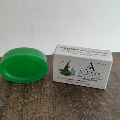 Aloe Vera & Neem Glycerin Soap – Deeply Moisturizes & Refreshes Skin