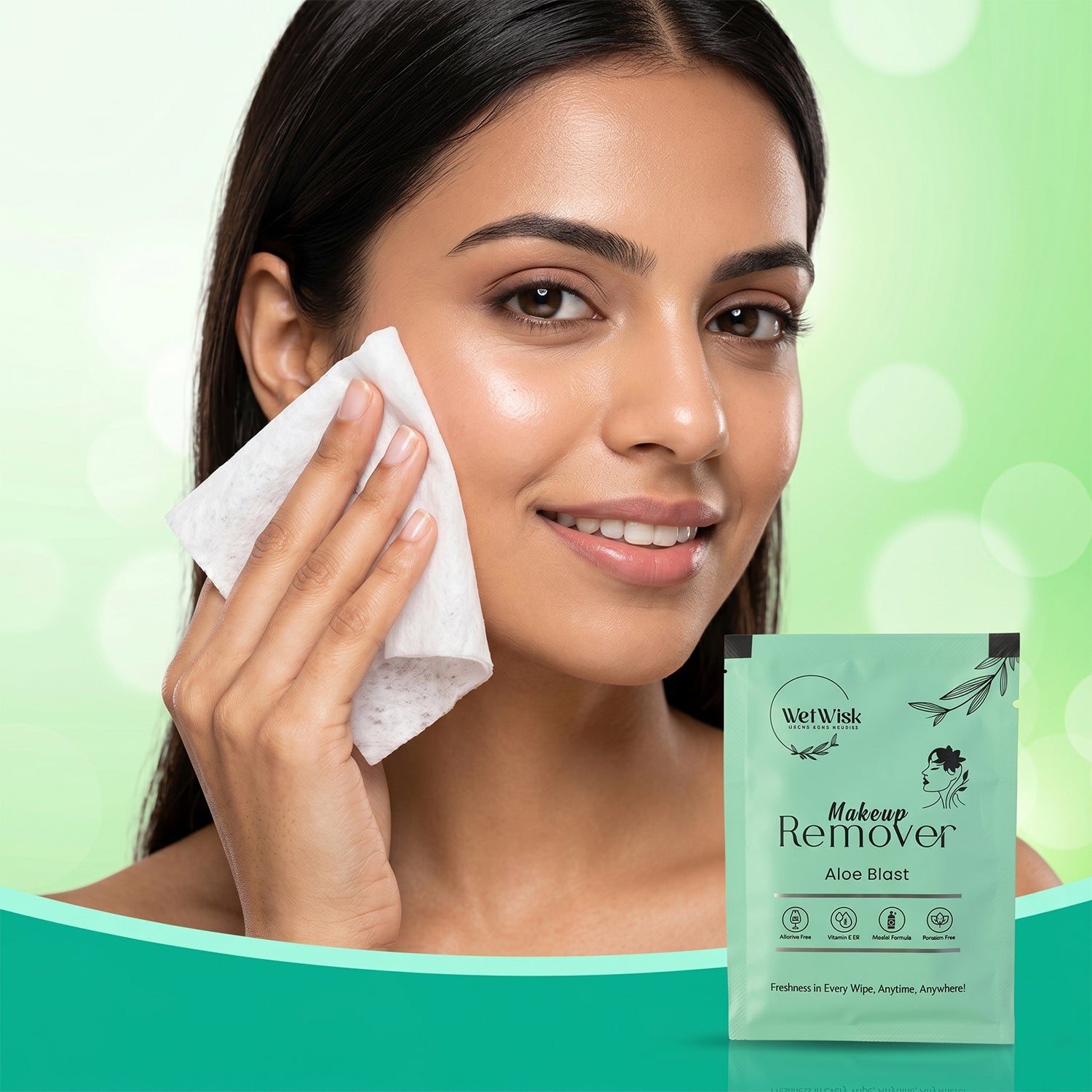 Soft wipe makeup removal daily