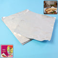 Aluminium Foil Cut Sheets 220×250 mm – Pre-Cut Food Wrap 50 Sheets