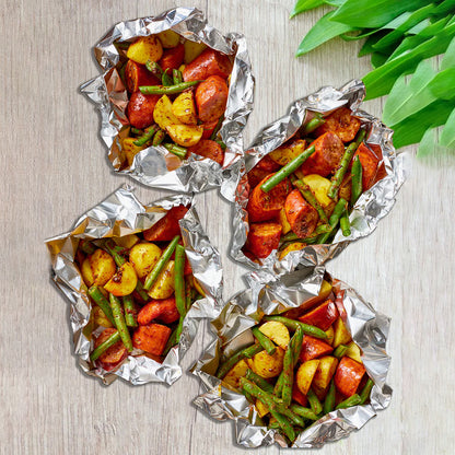 Aluminium Foil Cut Sheets 220×250 mm – 50 Sheets