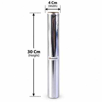 Aluminium Foil Paper Roll for Food Wrapping, Baking & Kitchen Use (18 Mtr)