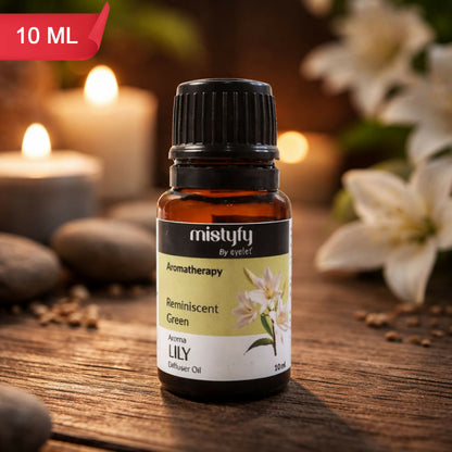 Eyelet Aromatherapy Lily Diffuser Oil Reminiscent Green Floral Aroma (10ML)