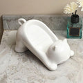 Animal Shape Soap Dish Holder – Cute Bear Design with Drainage