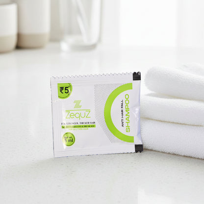 Zequz Anti-Hair Fall Strengthening Shampoo Sachet (5 ML / 1 Pc)