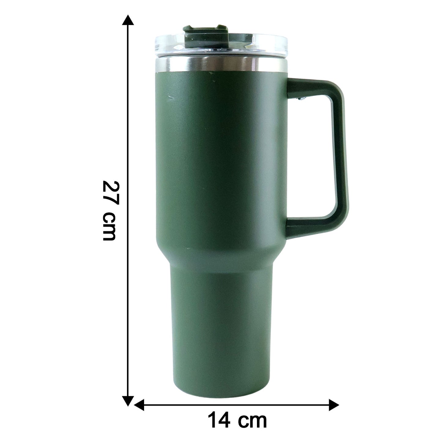 Extra Large Insulated Travel Mug, Tumbler (1200ML - 1 Pc / Mix Color)