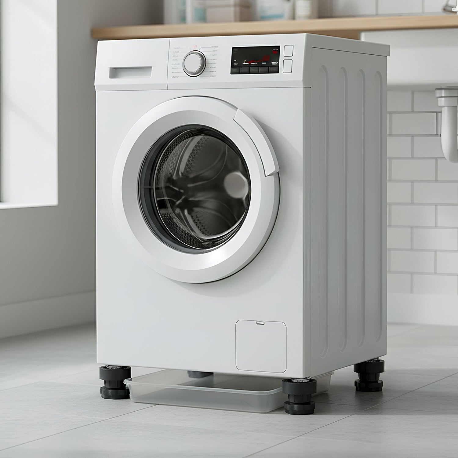 Adjustable Multipurpose AntiVibration For Appliances (Set of 4Pc)