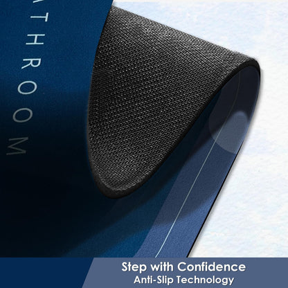 Anti-Slip Bathroom Floor Mat, Super Absorbent Quick-Dry Bath Mat (1 Pc)