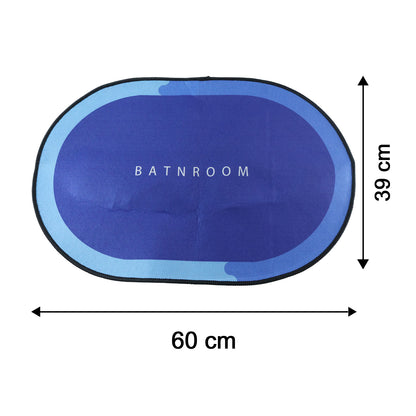 Anti-Slip Bathroom Floor Mat, Super Absorbent Quick-Dry Bath Mat (1 Pc)