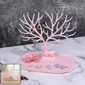 Jewelry Organizer Stand – Elegant Tree-Shaped Deer Design for Your Accessories