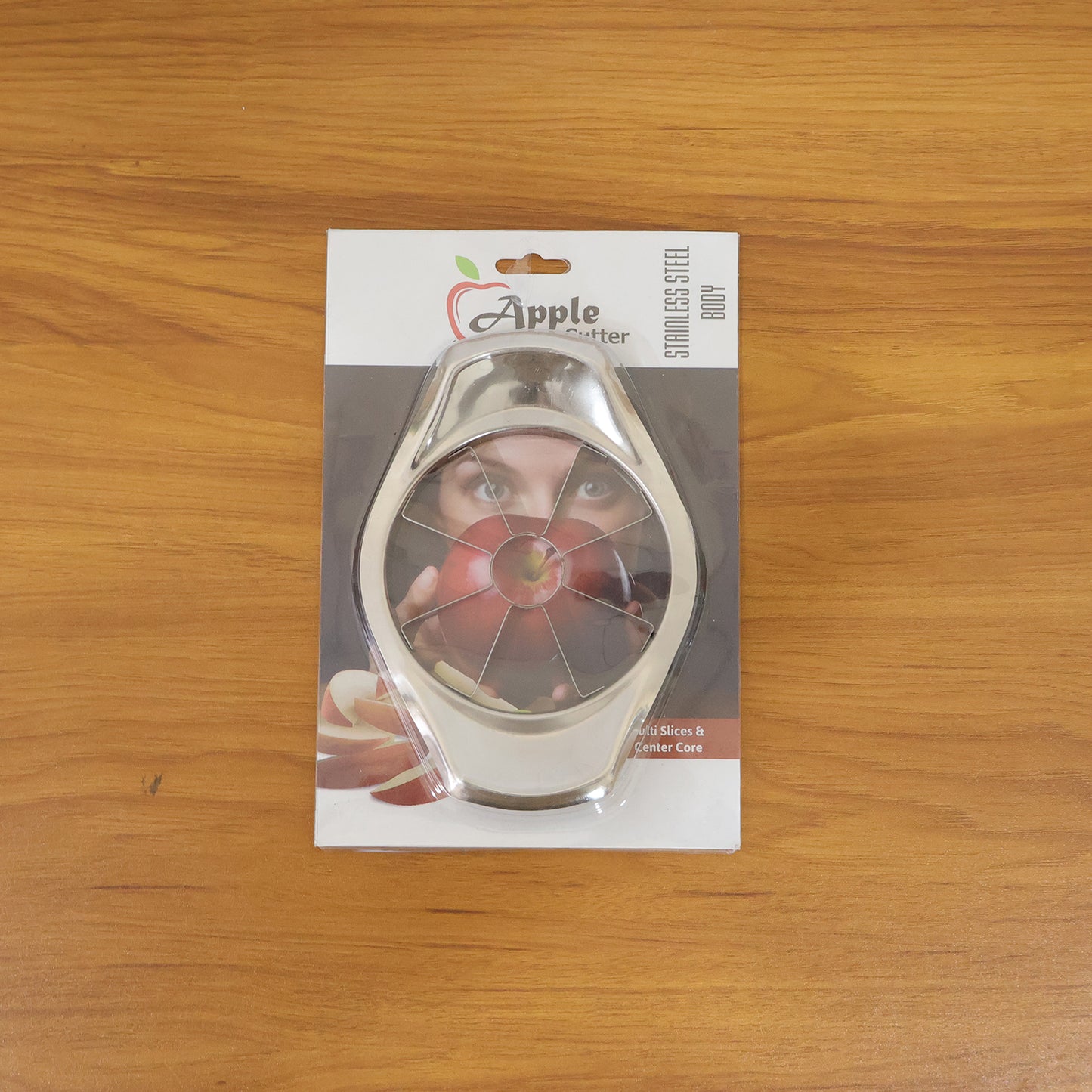 Heavy Duty Stainless Steel Apple Cutter & Slicer (1 Pc)