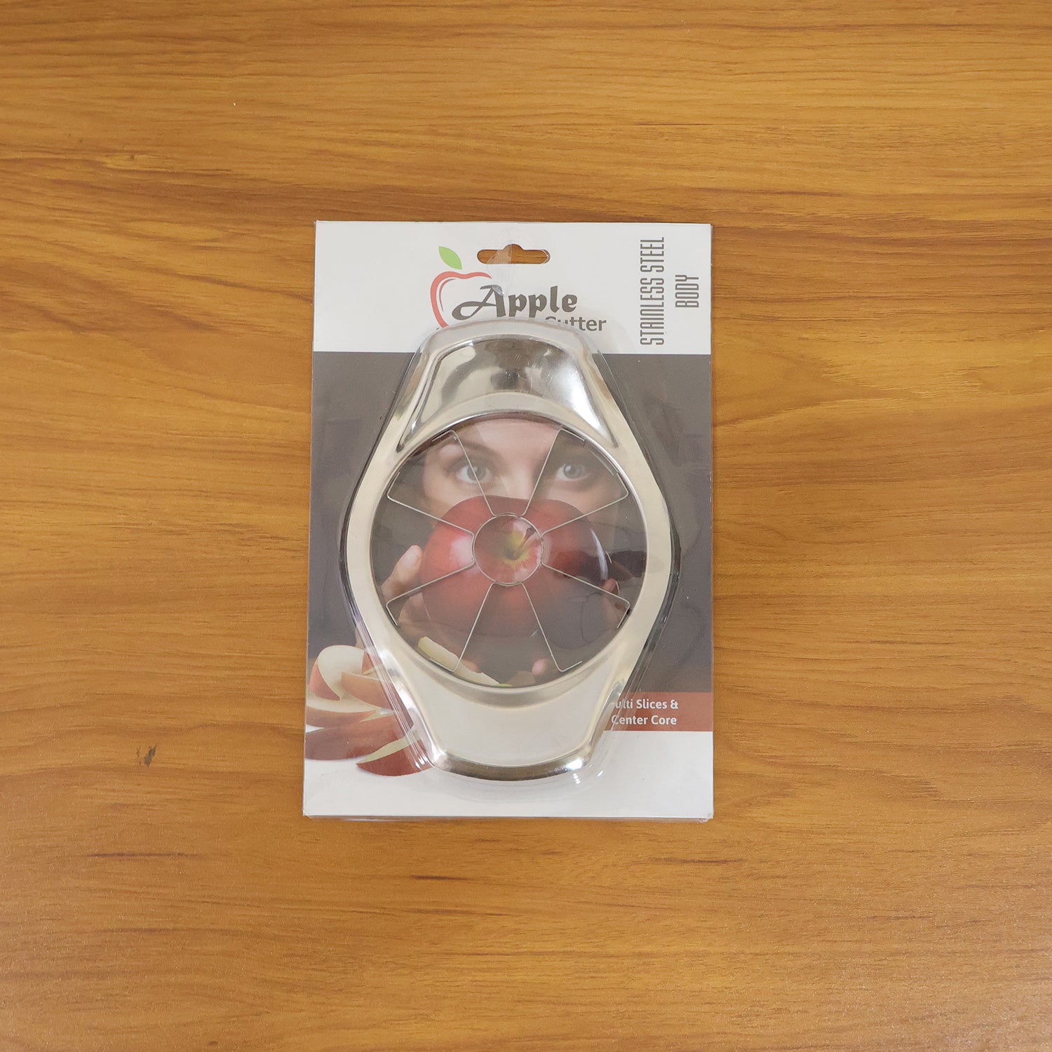 Heavy Duty Stainless Steel Apple Cutter & Slicer (1 Pc)