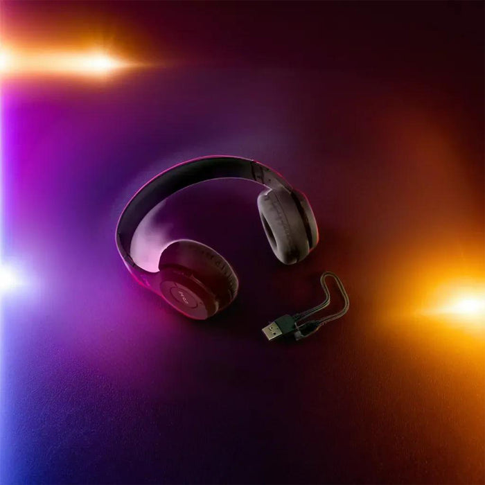 Wireless Headphone Over The Head Bluetooth Headset Foldable Headband Hands-free with Calling Function (1 Pc)