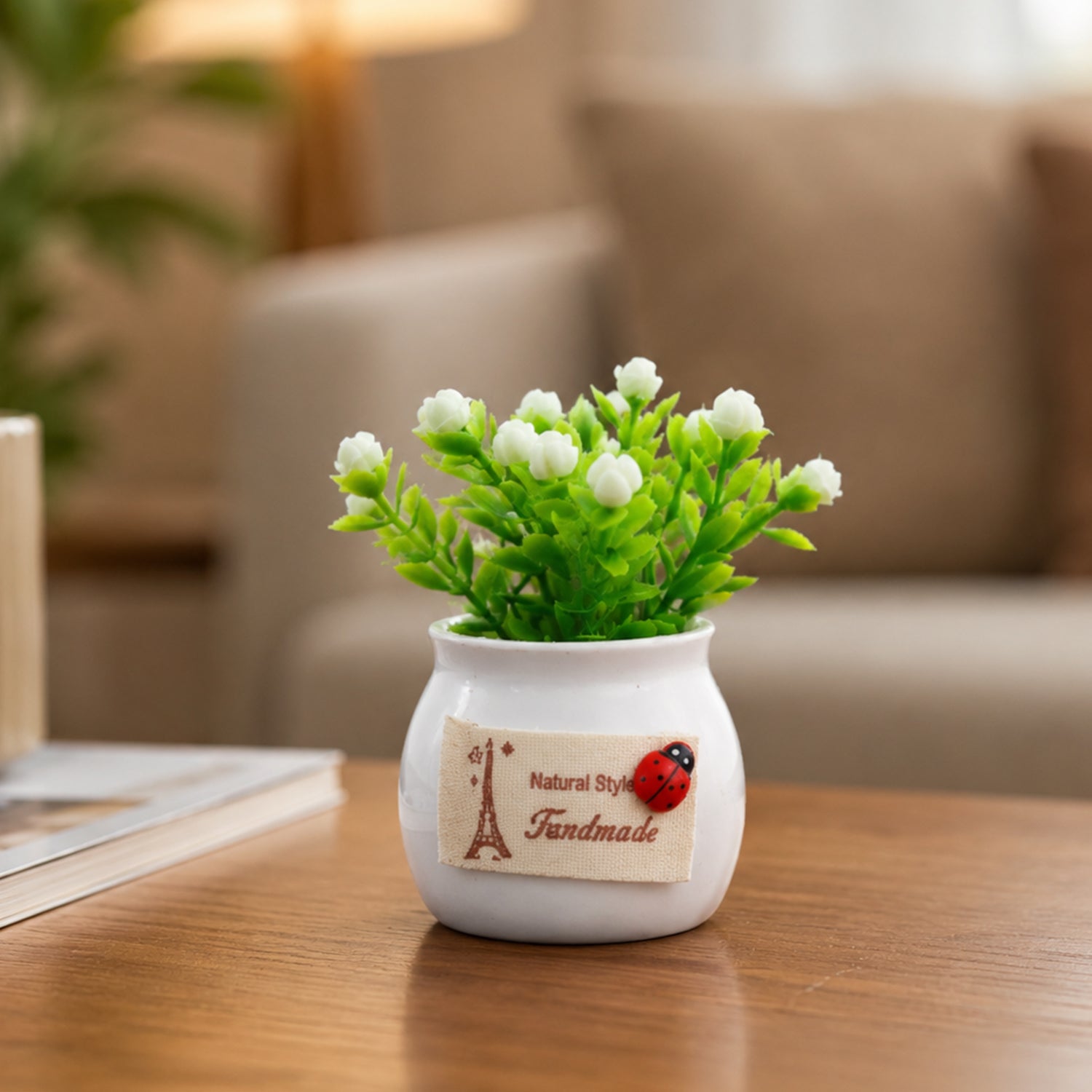 Decorative plant with pot for office decor gifts