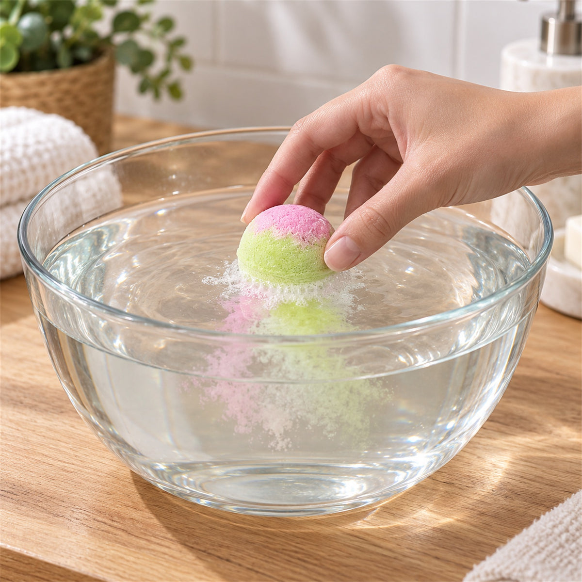 Colourful Fizzing Bath Bomb with Surprise Toy for Playful Bath Time (12 Pc)