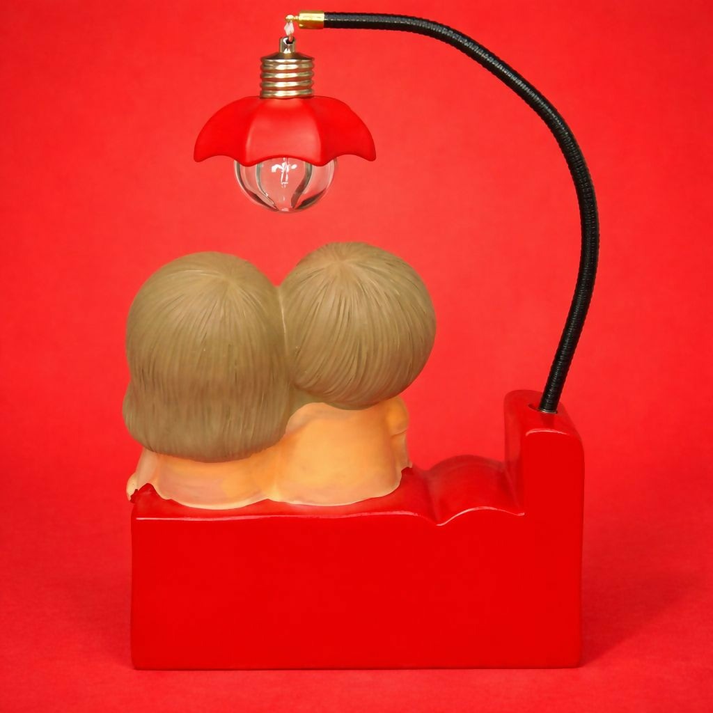 Red Romantic Couple Love Lamp Night Light Decorative Showpiece