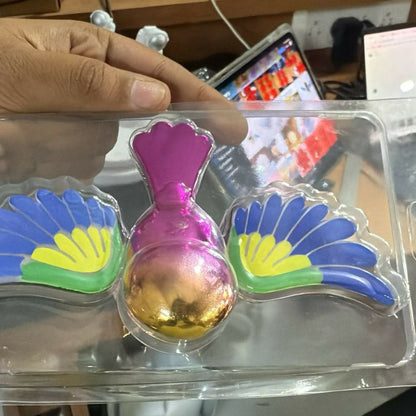 Simulated Flapping Bird Car Ornament | Creative Spinning Dashboard & Mirror Decor